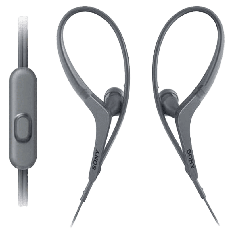 Buy SONY MDR-AS410AP Wired Earphone with Mic (In Ear, Black